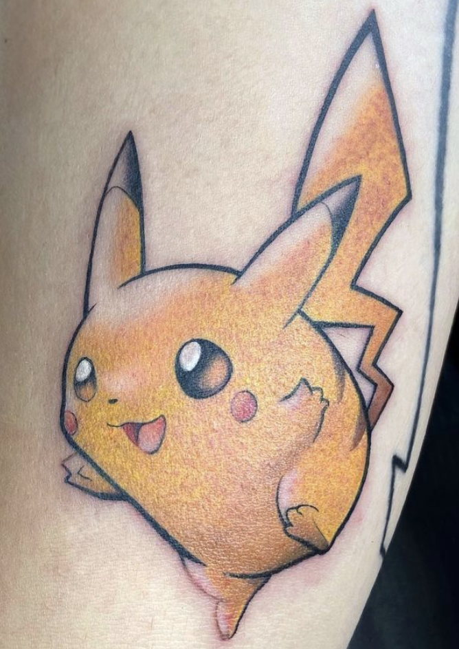 Pikachu tattoo