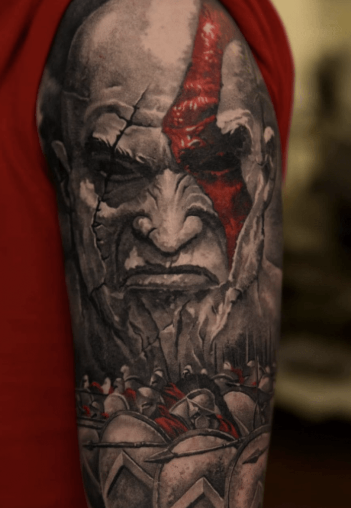 Kratos tattoo