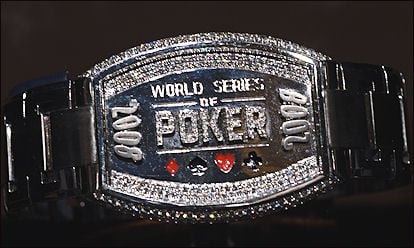 WSOP bracelet