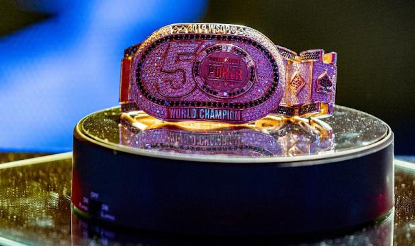 50th anniversary WSOP bracelet 2019