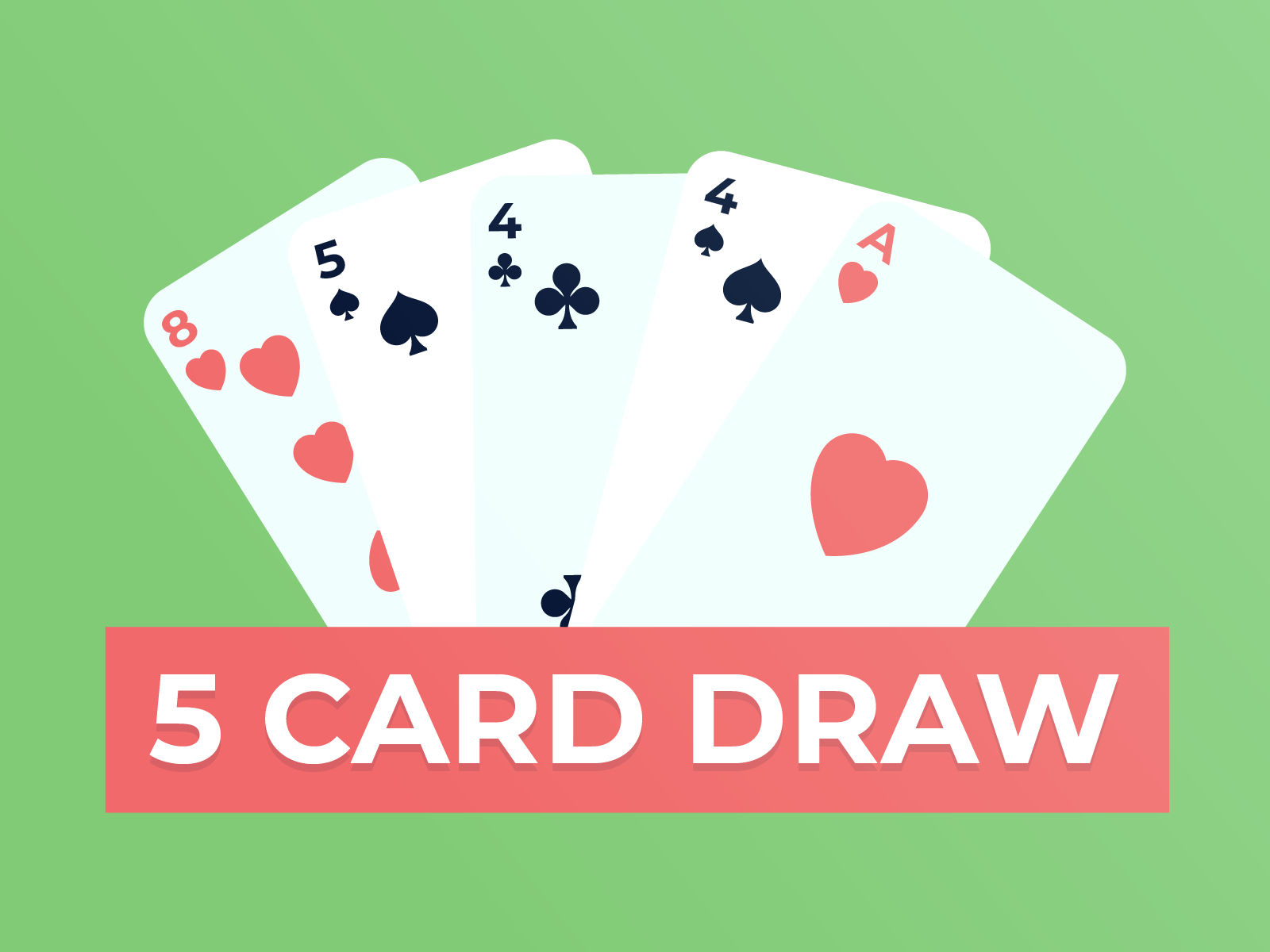Five card draw betting rules of blackjack isps honda perth international betting tips
