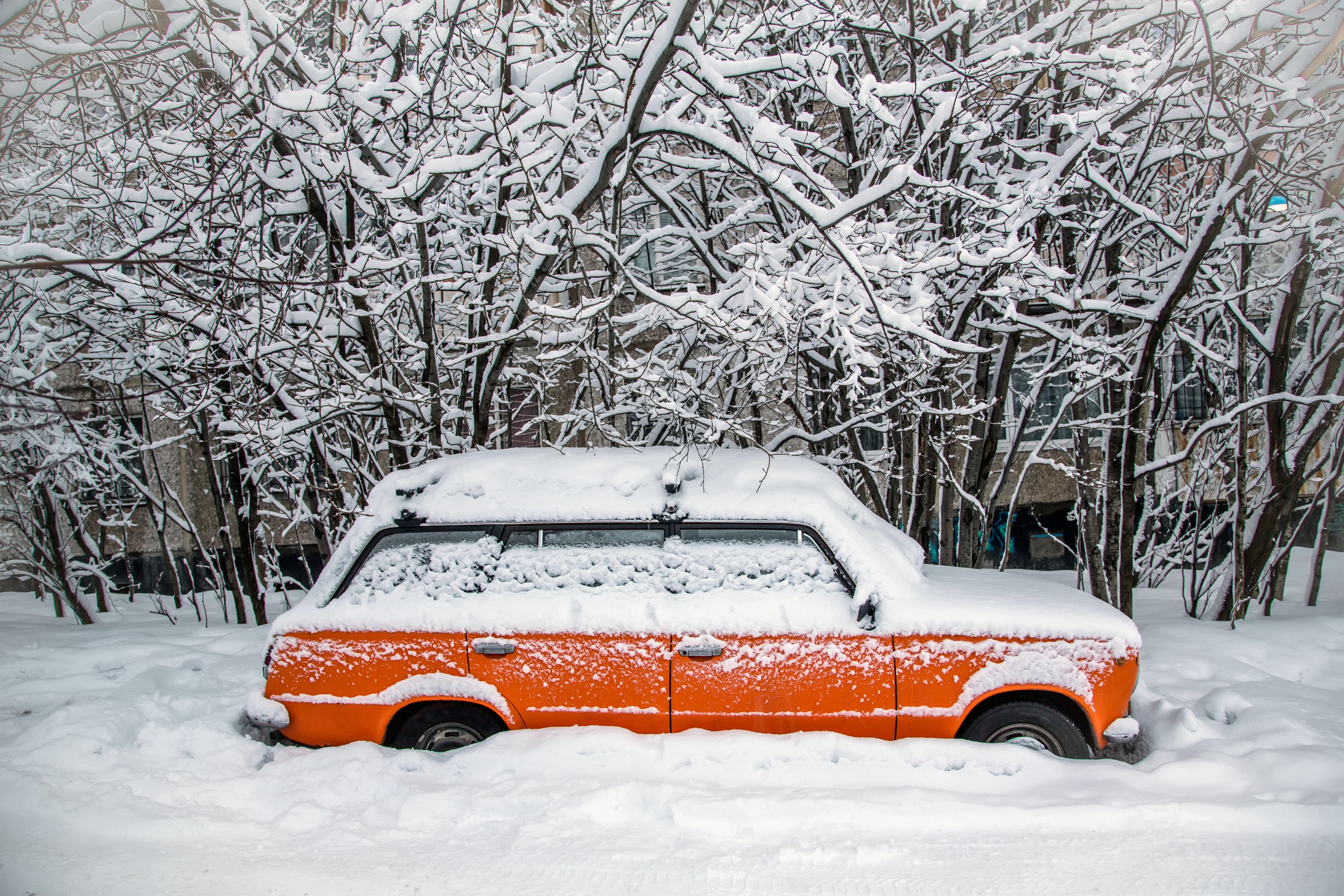 Car in snow