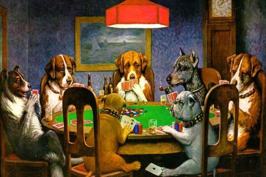 The Story Behind The Iconic “Dogs Playing Poker” Painting