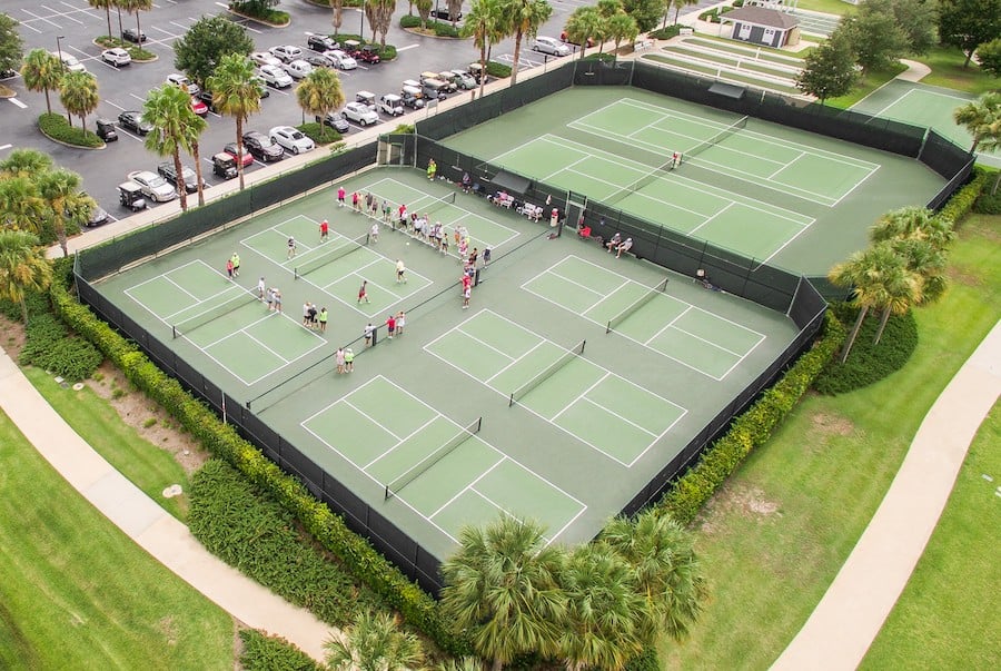 Pickleball courts