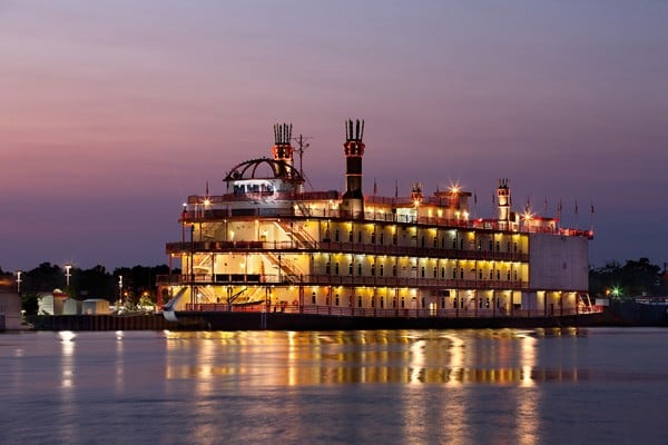 The Amelia Belle riverboat casino