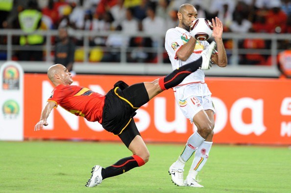 Angola vs Mali in the 2010 African Nations Cup