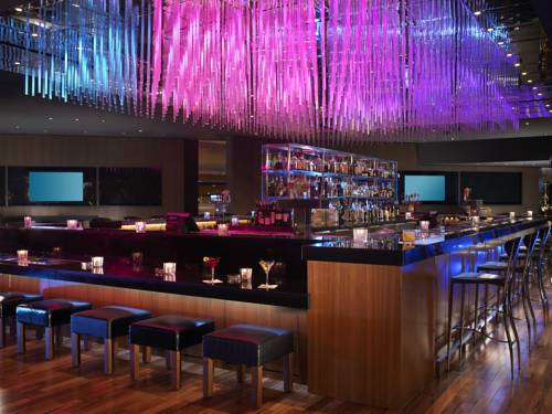 Inside the Aurora bar at The Luxor, a quirky nightclub for celebs