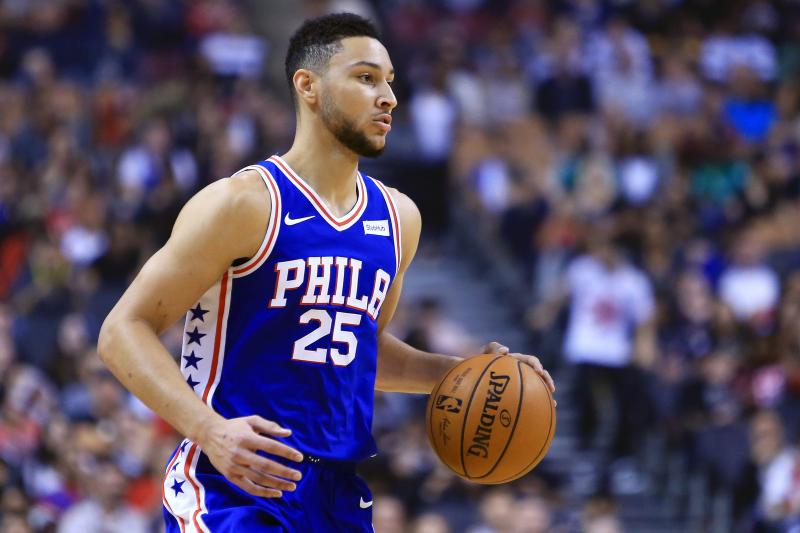 Ben Simmons, point guard for the Philadelphia 76ers