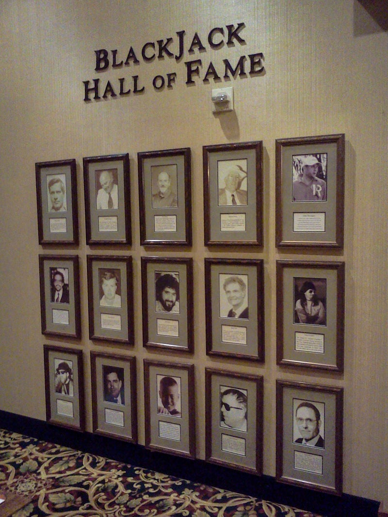 The Blackjack Hall of Fame at the Barona Casino