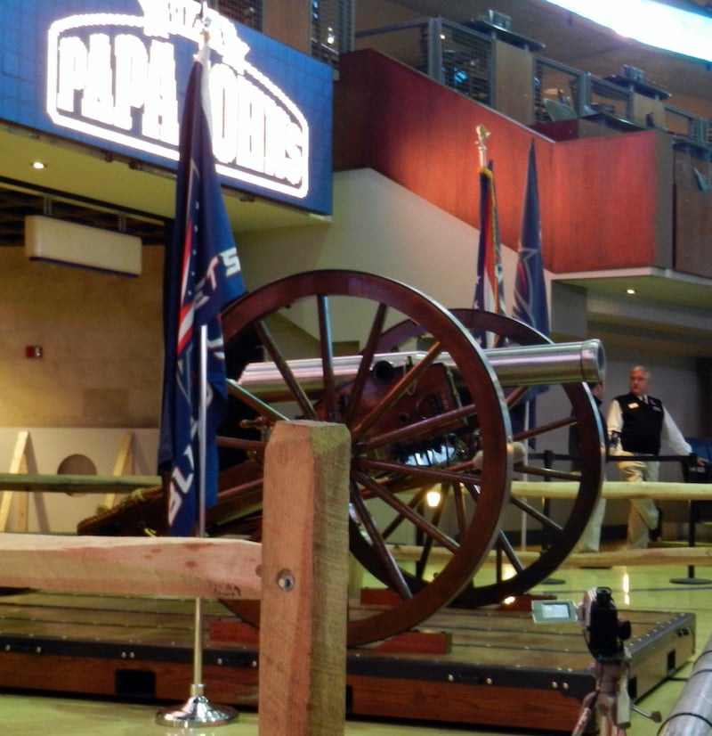 Columbus Blue Jackets cannon 