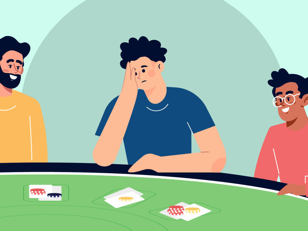 busted in poker
