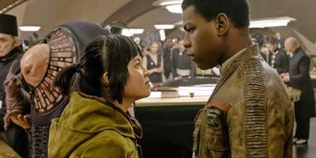 The main characters from the Canto Bight story-line in The Last Jedi