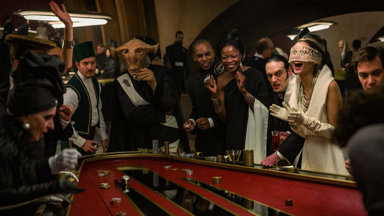 The Canto Casino at Canto Bight in The Last Jedi