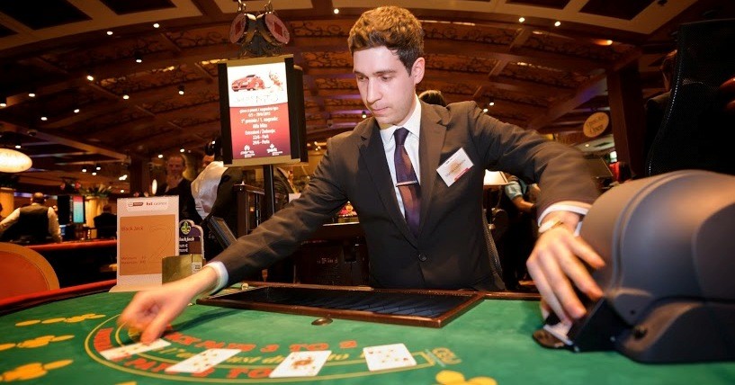 Dealer In A Casino
