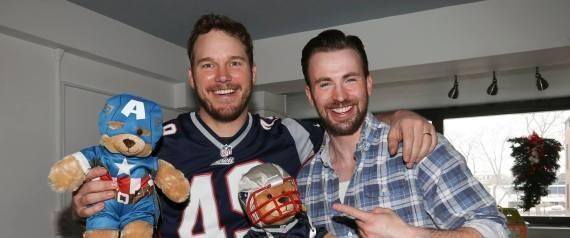Chris Pratt and Chris Evans