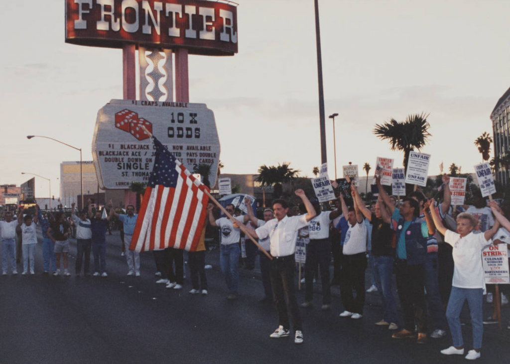 Frontier strike, 1991.