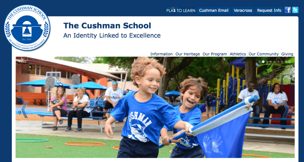 kids at Cushman School, Miami