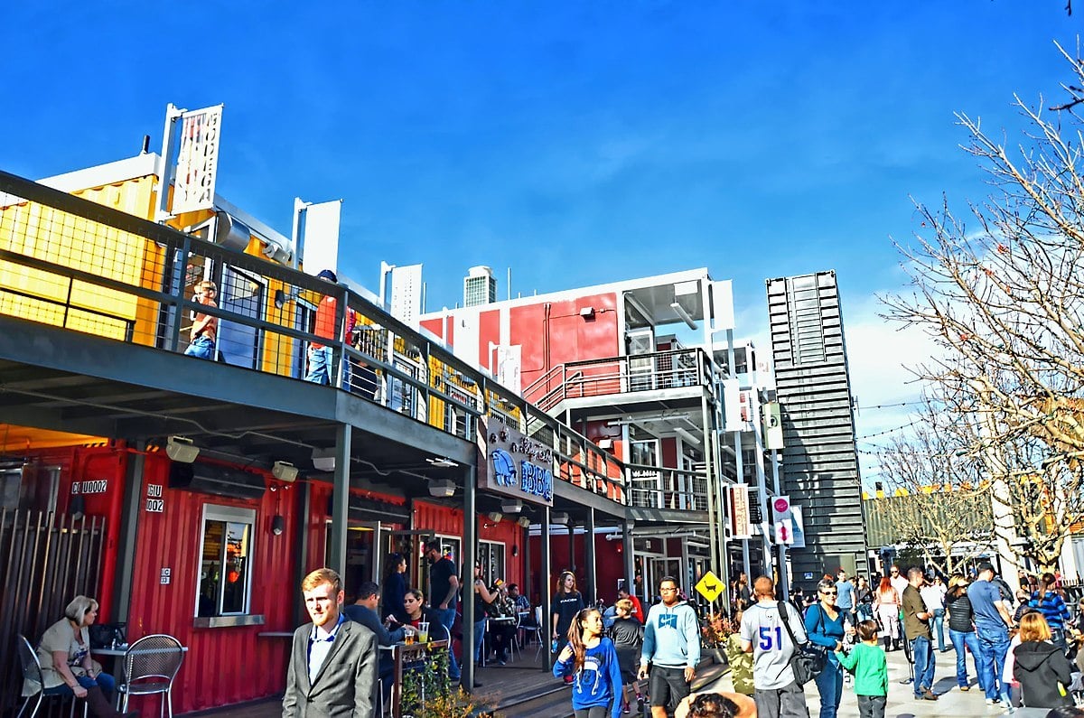 Downtown Container Park in Downtown Las Vegas