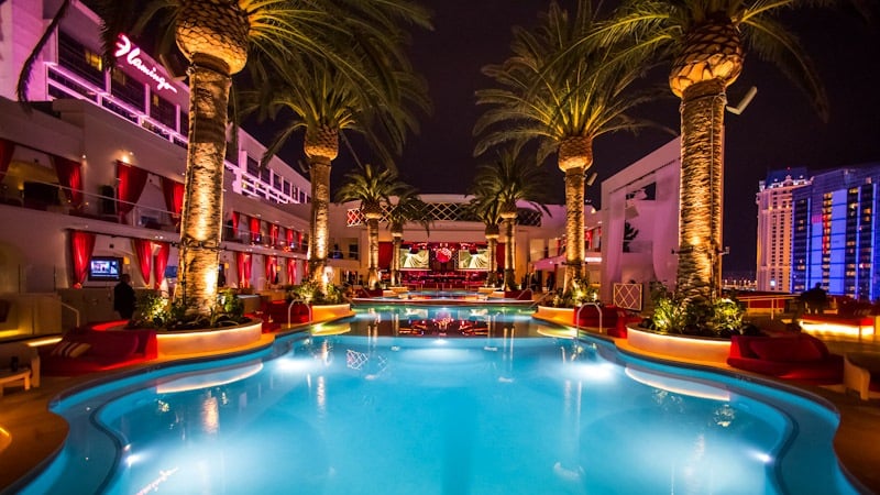 Drai's Beach Club at The Cromwell, a hot spot for celebrities