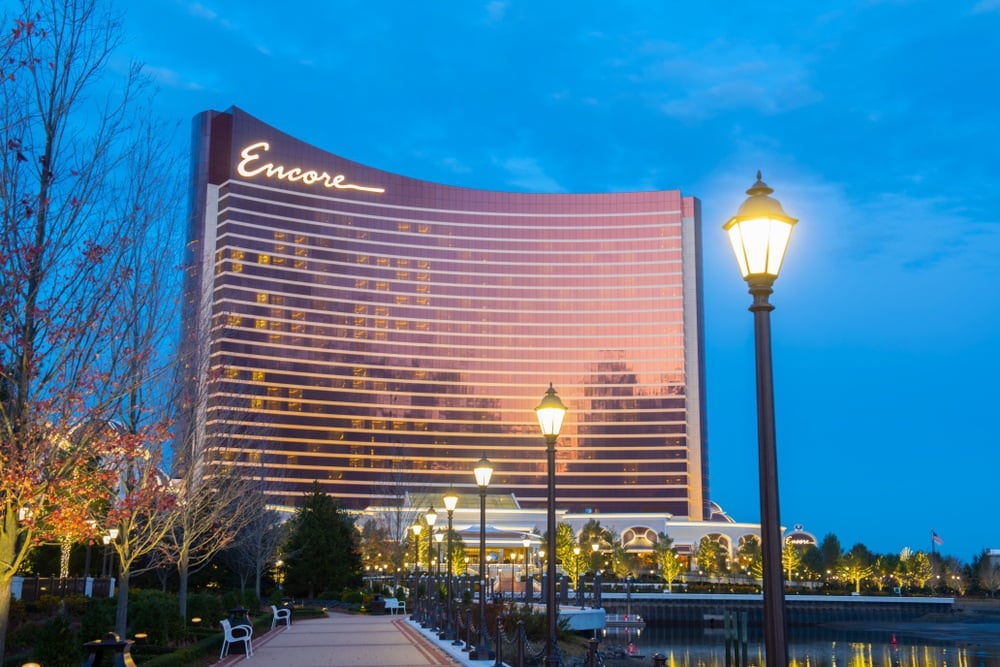 Encore Casino in Boston, Massachusetts for The Top 10 Biggest Casinos in The US