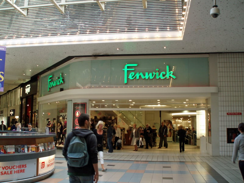Fenwick Department Store - Newcastle