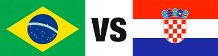 Brazil vs. Croatia World Cup 2014