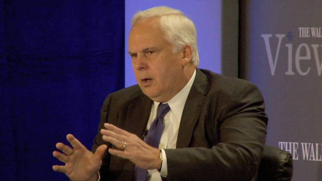 FedEx CEO Frederick W.Smith speaking publicly