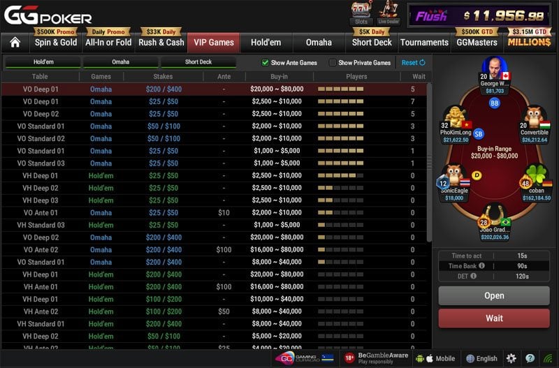 GGPoker client