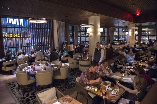 Giada restaurant at the Cromwell, a popular choice with celebrities