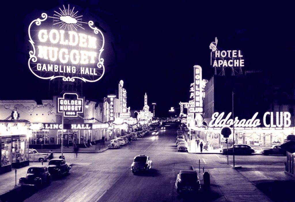The Golden Nugget casino from the 1900's