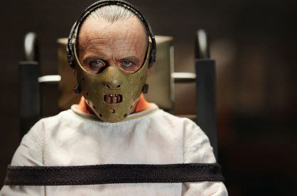 Anthony Hopkins plays a serial killer in the film, Hannibal