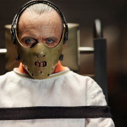 Anthony Hopkins plays a serial killer in the film, Hannibal