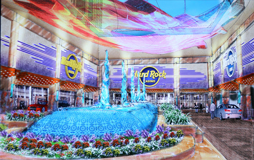 Plans for the new renovated Hard Rock Casino in Atlantic City