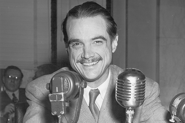An image of the entrepreneur, Howard Hughes