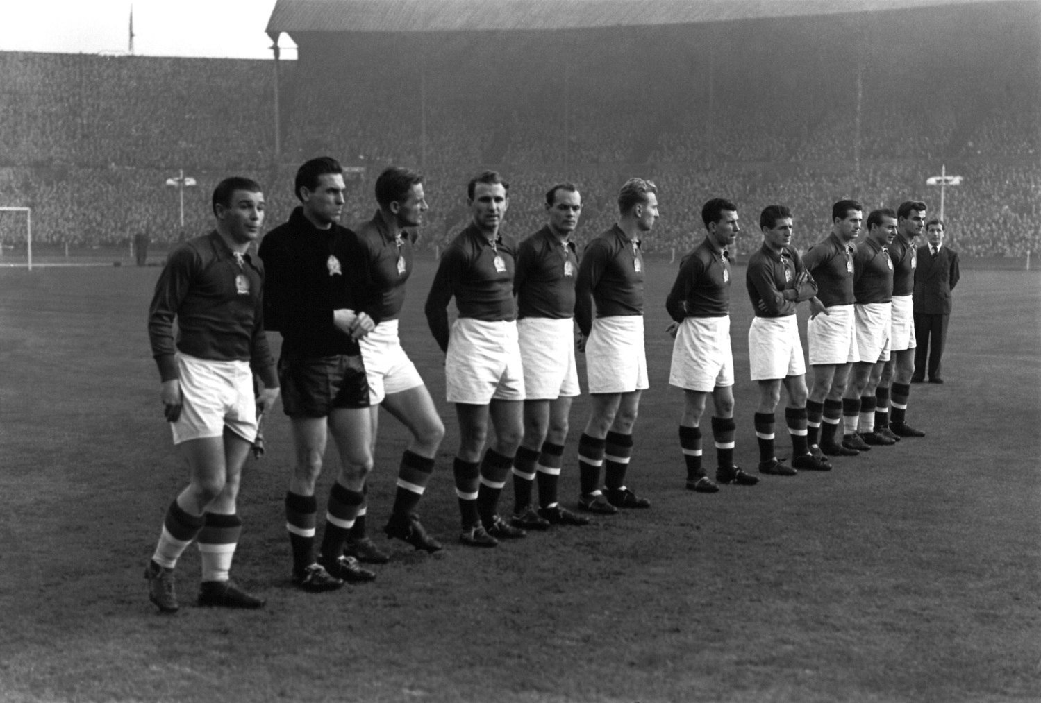 The Hungarian national team in 1953