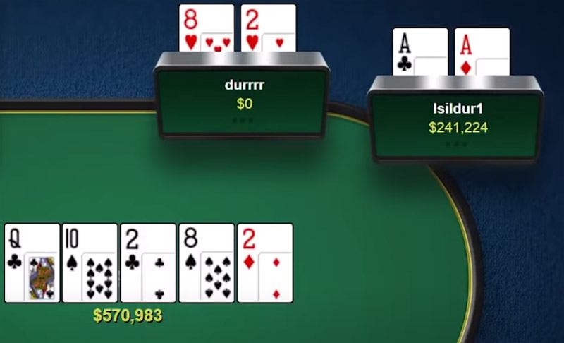 Isildur1 dalam permainan poker online