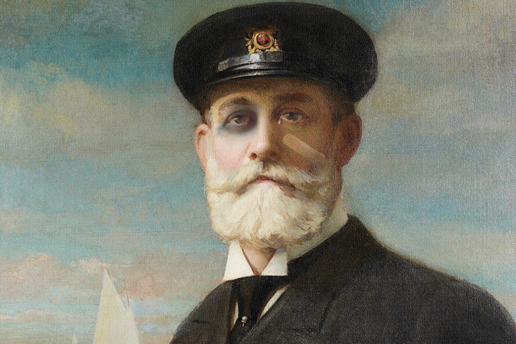A painting of J Walter Thomspon