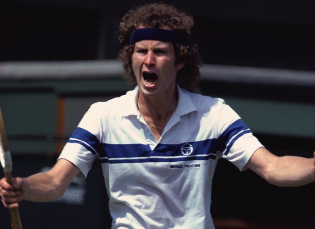 John McEnroe - tennis player