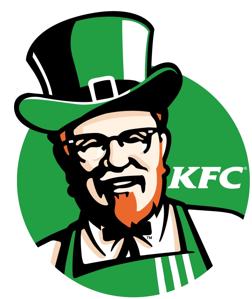 6 Famous Brand Logos Redesigned For St. Patrick's Day