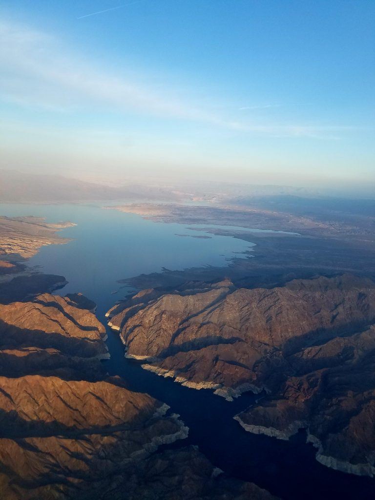 A stunning shot of Lake Meade