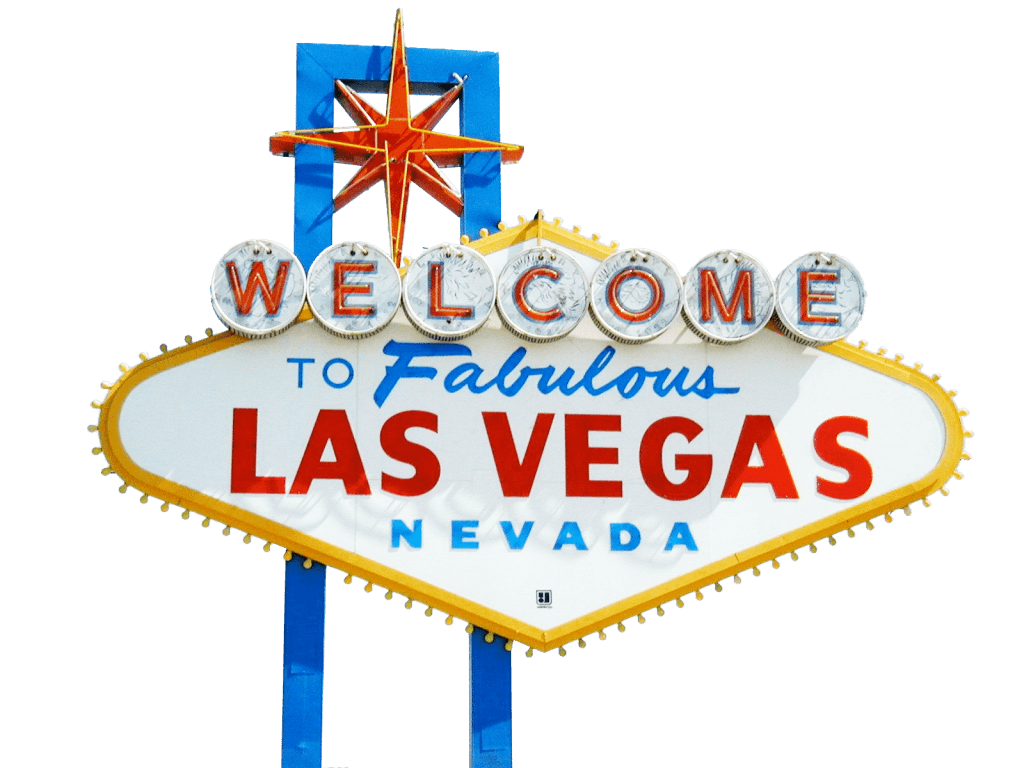 Welcome To Las Vegas Sign Template