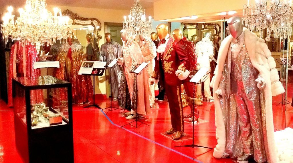 Unique outfits from the Liberace Museum
