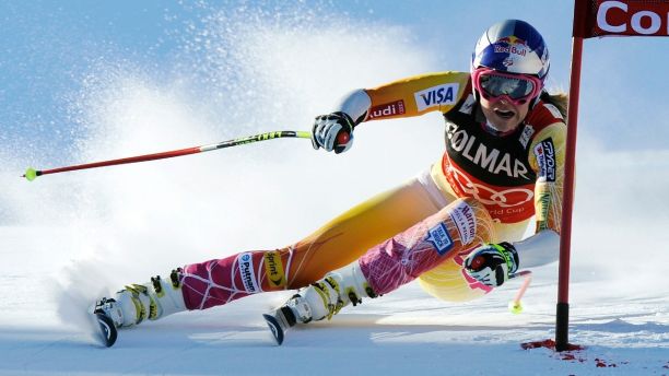 Lindsey Vonn is an alpine ski racer from the US