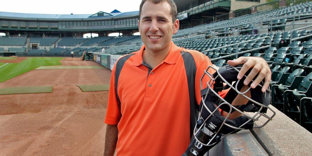 A photo of MLB umpire Pat Hoberg