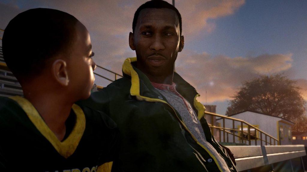 Main characters from the Madden 18 story mode