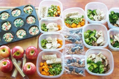 An image of pre-made meals, ideal for athletes
