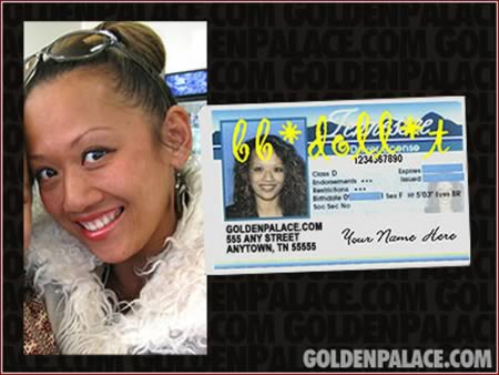 A woman who legally changed her name to 'GoldenPalace.com'