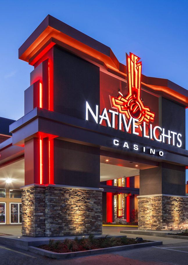 Native Lights Casino situated in Northern Oklahoma
