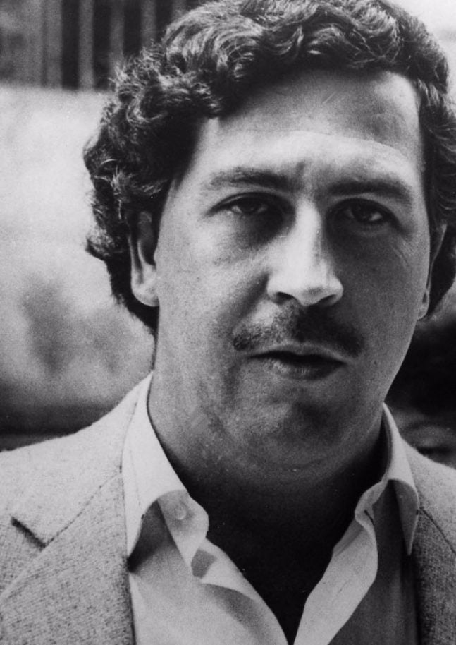 An image of the notorious Pablo Escobar