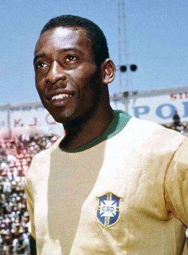 Pelé with Brazil